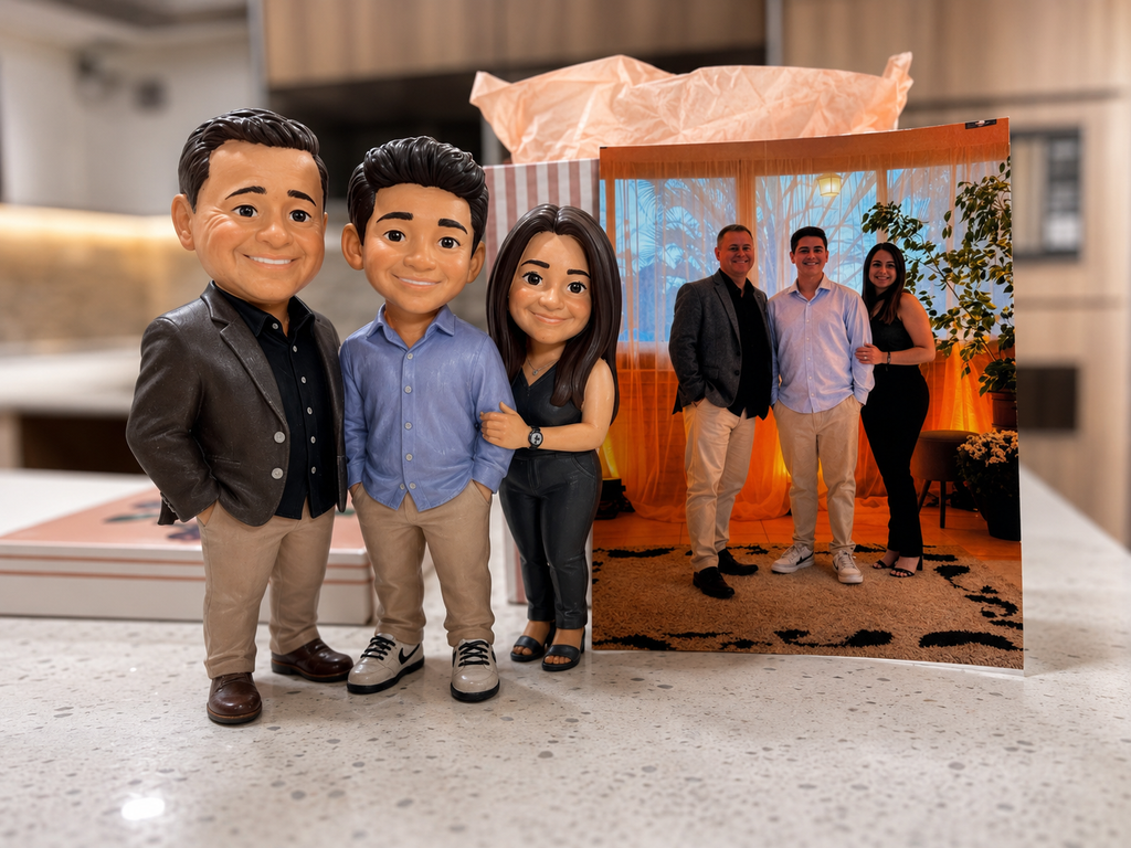 Boneco Personalizado Família